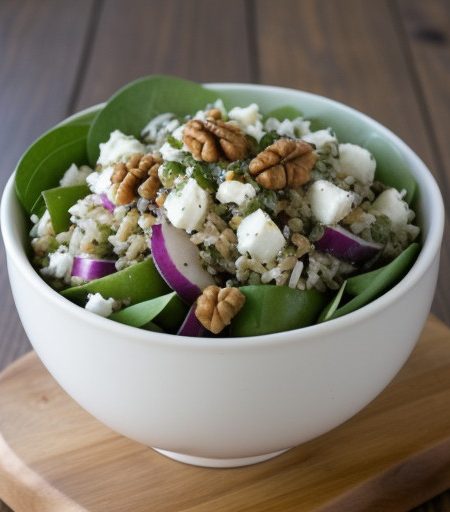 Minted Rice Salad recipe image