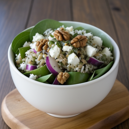 Minted Rice Salad recipe image