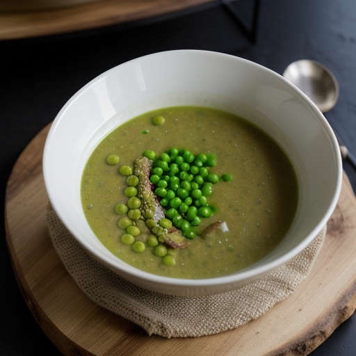 Minted Split & Fresh Pea Soup recipe image