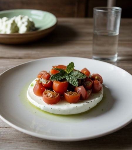 Minted Tomato Saute recipe image
