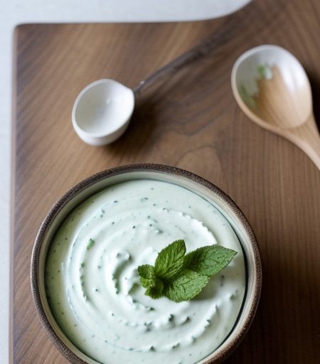 Minted Veggie Dip recipe image