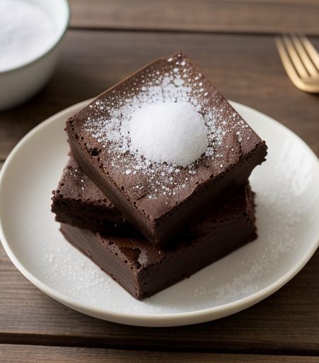 Minty Fudge Brownies recipe image