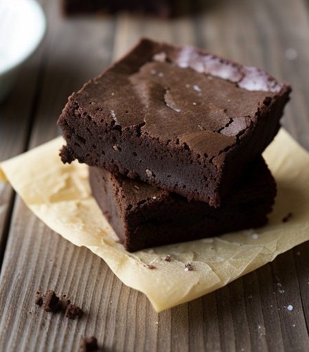 Minty Fudge Brownies recipe image