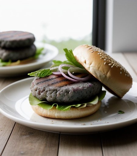 Minty Lambs Burgers recipe image