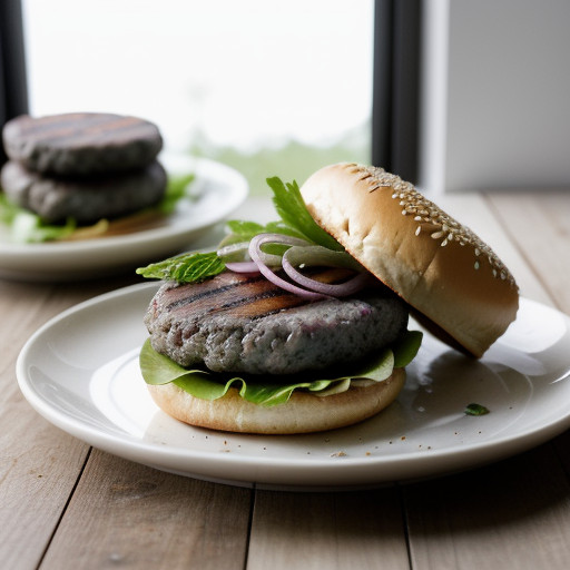 Minty Lambs Burgers recipe image