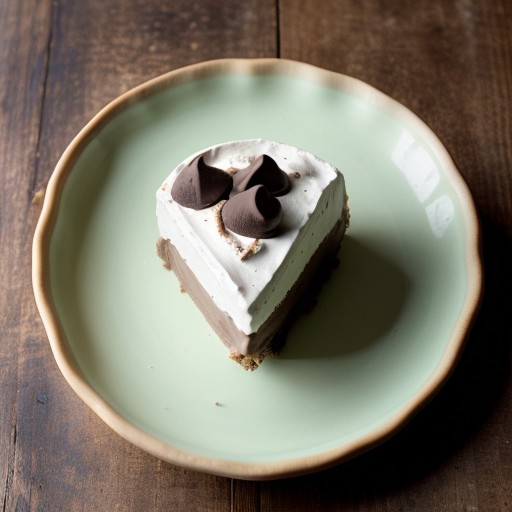 Minty Mousse Pie Au Chocolat recipe image
