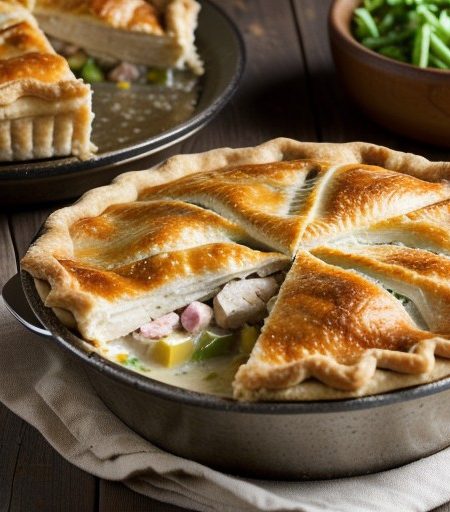 Minute Chicken Pie recipe image