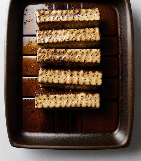 Miso Barbequed Tofu recipe image
