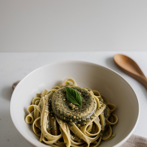 Miso Pesto Pasta recipe image