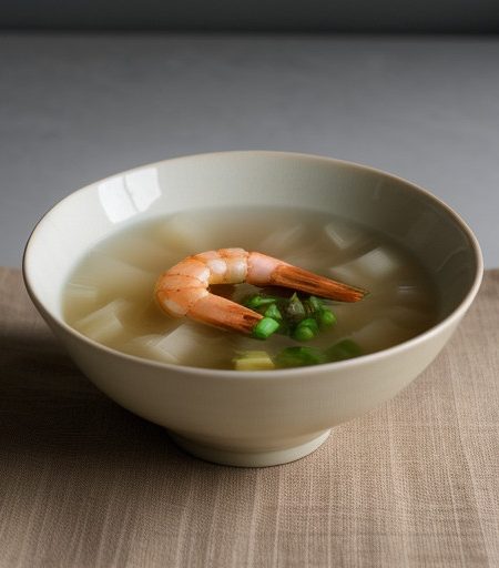 Miso Soup With Shrimp recipe image