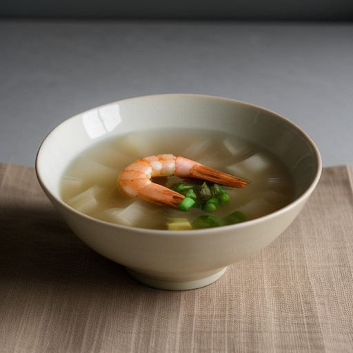 Miso Soup With Shrimp recipe image
