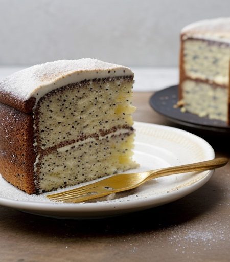 Mix-in-the-Pan Lemon Poppy Seed Cake recipe image
