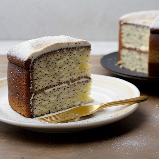 Mix-in-the-Pan Lemon Poppy Seed Cake recipe image