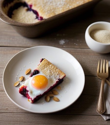 Mixed Berry-Almond Gratin recipe image