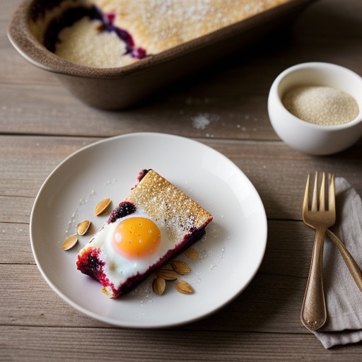 Mixed Berry-Almond Gratin recipe image
