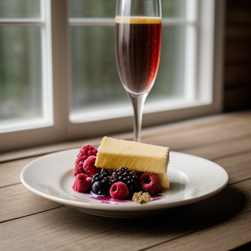 Mixed-Berry Champagne Ambrosia recipe image