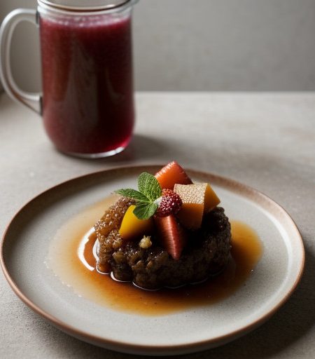 Mixed-Fruit Compote in Ginger Syrup - Bon Appetit recipe image