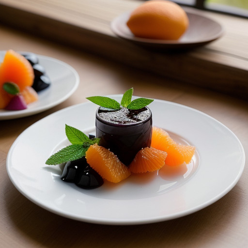 Mixed Fruits With Grass Jelly recipe image