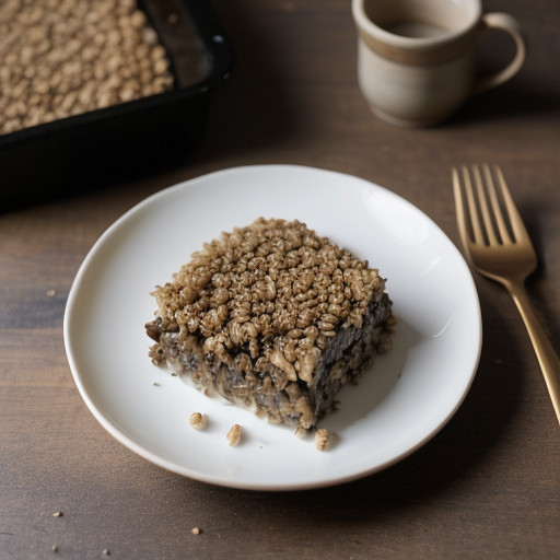 Mixed Grain Mushroom Casserole recipe image