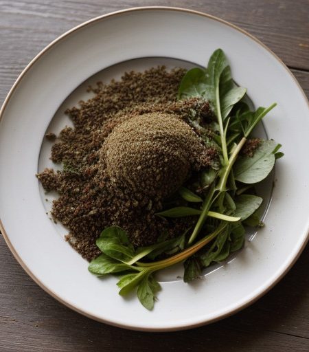 Mixed Greens & Herbs With Cumin recipe image