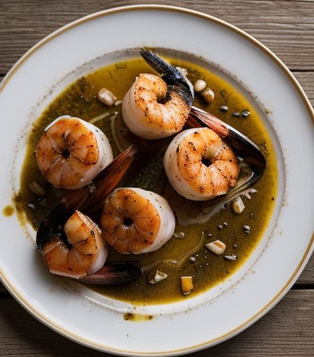 Mixed Seafood Grill in Corn Husks recipe image