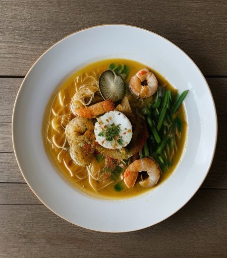 Mixed Seafood Laksa recipe image