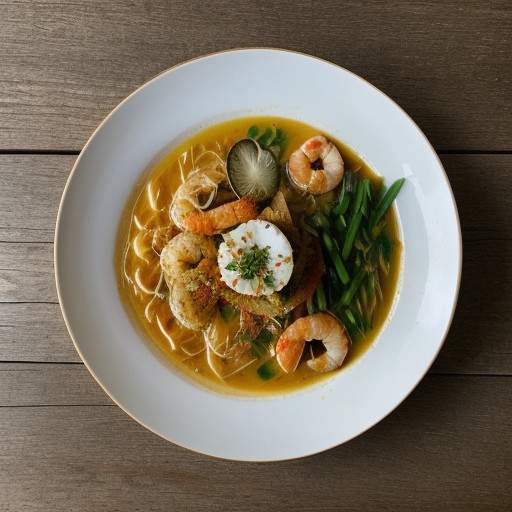 Mixed Seafood Laksa recipe image