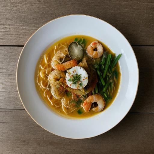 Mixed Seafood Laksa recipe image