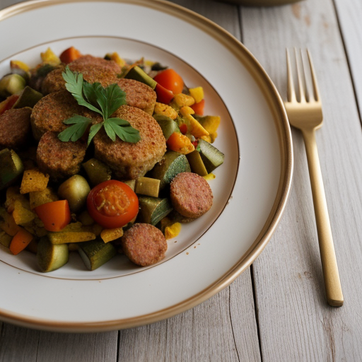 Mixed Vegetable & Frankfurter Casserole recipe image