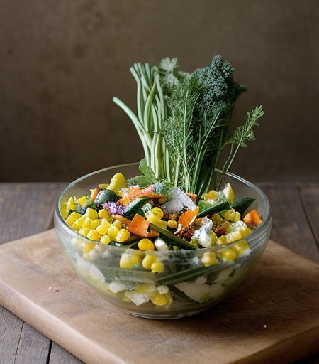 Mixed Vegetable Salad (Lf recipe image