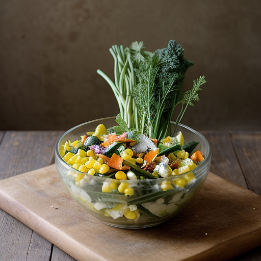 Mixed Vegetable Salad (Lf recipe image