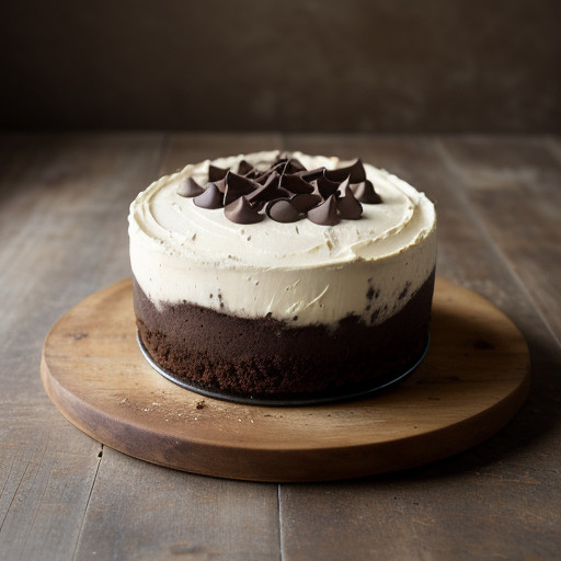 Mocha Chocolate Chip Cheesecake recipe image