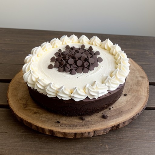 Mocha Chocolate Chip Cheesecake recipe image