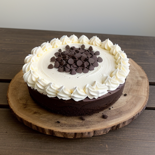 Mocha Chocolate Chip Cheesecake recipe image