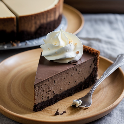Mocha Chocolate Chip Cheesecake recipe image