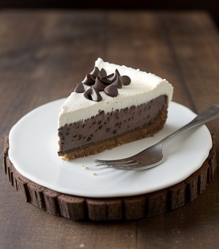 Mocha Chocolate Chip Cheesecake recipe image