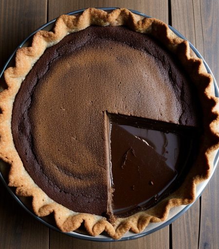 Mocha Fudge Pie - Cooking Light recipe image