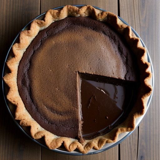 Mocha Fudge Pie - Cooking Light recipe image