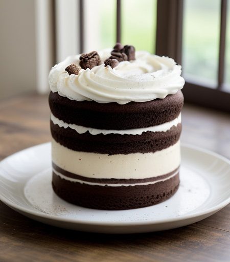 Mocha Ice Box Cake recipe image