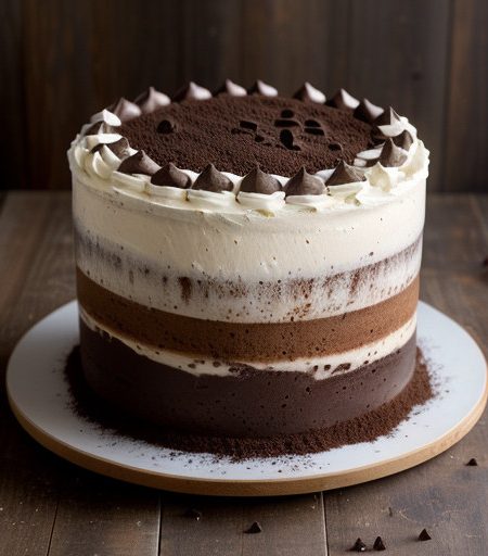 Mocha Ice Cream Cake recipe image