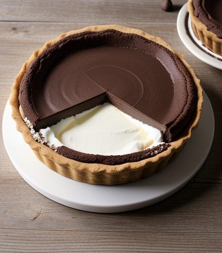 Mocha Mint Mousse Tart recipe image