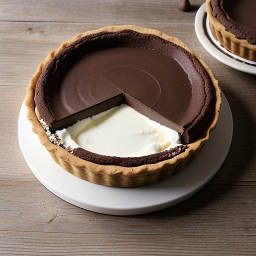 Mocha Mint Mousse Tart recipe image
