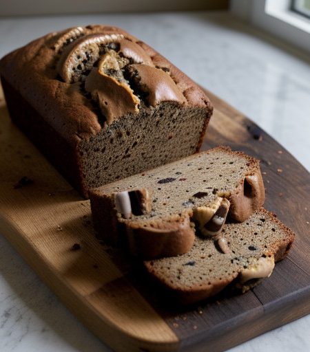 Mocha Nut Bread~ Abm recipe image