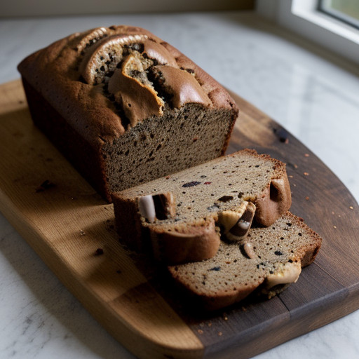 Mocha Nut Bread~ Abm recipe image