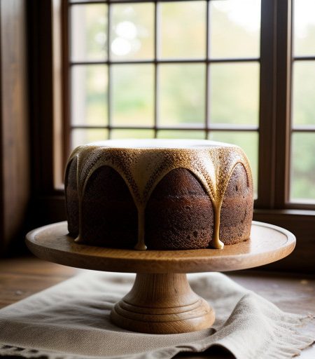 Mocha Swirl Pound Cake recipe image