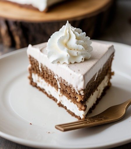 Mocha Whipped Cream Filling (For Graham Cracker Cake recipe image