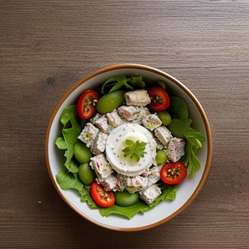 Mock Chicken Salad recipe image
