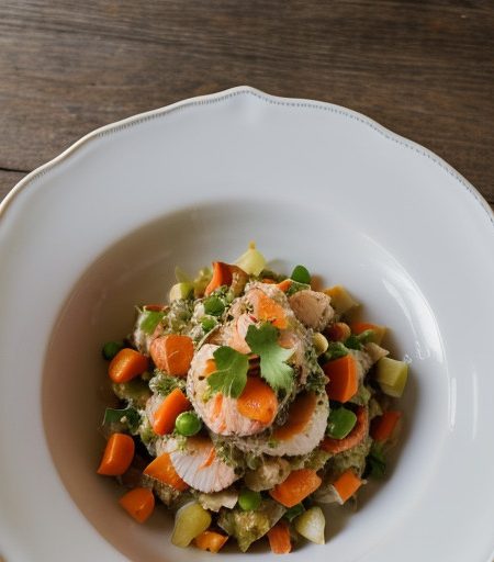 Mock Crawfish Salad recipe image