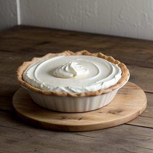 Mock" Sour Cream Ralsln Pie recipe image
