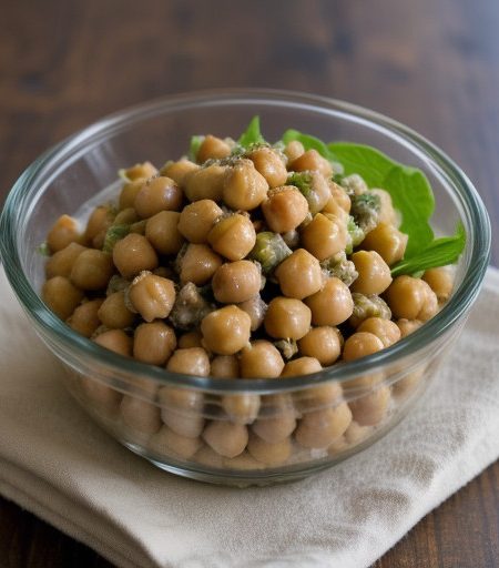 Mock Tuna Salad (Chickpeas/Garbanzos recipe image